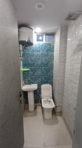 Bathroom Image of 418 Sq.ft 1 BHK Apartment / Flat for rent in Nawada New Delhi for Rs. 12000