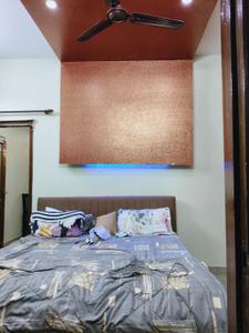 Bedroom Image of 900 Sq.ft 1.5 BHK Builder Floor for rent in Patel Nagar New Delhi for Rs. 32000