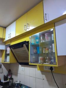 Kitchen Image of 1060 Sq.ft 3 BHK Apartment / Flat for sale in Hiland Elgin And Hiland Greens II, Maheshtala Kolkata for Rs. 4500000