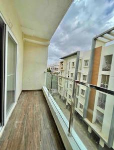 Balcony Image of 1233 Sq.ft 3 BHK Apartment / Flat for rent in Abhyuday Abhuday Heights, Sherpura Bharuch for Rs. 15000