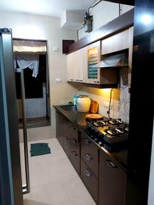 Kitchen Image of 920 Sq.ft 2 BHK Apartment / Flat for rent in Kasarvadavali Thane for Rs. 29000