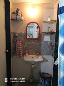 Bathroom Image of 750 Sq.ft 1 BHK Apartment / Flat for rent in Bafna Raj Basera, Katraj Pune for Rs. 15000