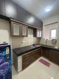 Kitchen Image of 1240 Sq.ft 2 BHK Apartment / Flat for rent in SBP City Of Dreams, Kharar Mohali for Rs. 23000