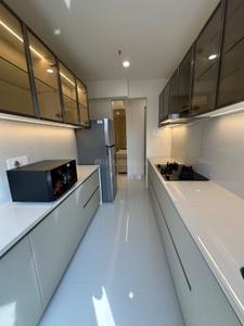 Kitchen Image of 1250 Sq.ft 2 BHK Apartment / Flat for sale in Maithili The Trellis, Kopar Khairane Navi Mumbai for Rs. 18000000