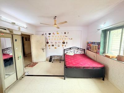 Bedroom Image of 250 Sq.ft 1 RK Apartment / Flat for rent in Sai Darshan CHS, Andheri East Mumbai for Rs. 23000