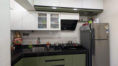 Kitchen Image of 650 Sq.ft 1 BHK Apartment / Flat for sale in Kalwa Thane for Rs. 8000000