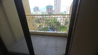 Balcony Image of 1100 Sq.ft 2 BHK Apartment / Flat for rent in Paradise Sai Icon, Kharghar Navi Mumbai for Rs. 35000