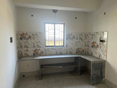 Kitchen Image of 1050 Sq.ft 3 BHK Apartment / Flat for sale in Belghoria Kolkata for Rs. 3850000