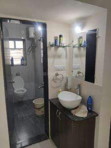 Bathroom Image of 1100 Sq.ft 2 BHK Apartment / Flat for rent in Shree Royal Prestige, Tathawade Pune for Rs. 25000