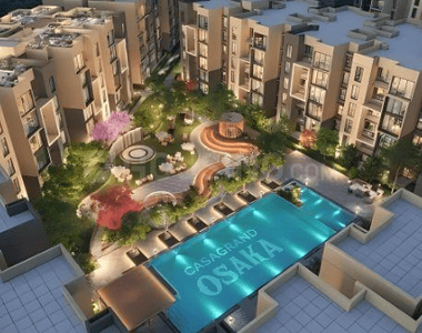 Image of 1581 Sq.ft 3 BHK Apartment / Flat for sale in Casagrand Osaka, Iyyappanthangal, Chennai for Rs. 11000000