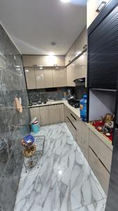 Kitchen Image of 900 Sq.ft 2 BHK Builder Floor for sale in Ganesh Nagar New Delhi for Rs. 7000000