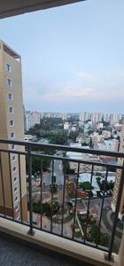 Balcony Image of 580 Sq.ft 2 BHK Apartment / Flat for rent in Urbanrise Revolution One, Padur Chennai for Rs. 28000