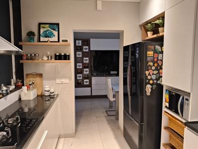 Kitchen Image of 2800 Sq.ft 4 BHK Apartment / Flat for rent in Sagitarius Bluegrass Residences, Kalyani Nagar Pune for Rs. 190000