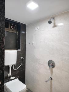 Common Bathroom Image of 910 Sq.ft 2 BHK Apartment / Flat for rent in Cosmos 27 GBR, Kasarvadavali Thane for Rs. 18000