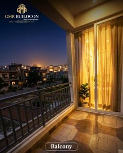 Balcony Image of 1450 Sq.ft 3 BHK Apartment / Flat for sale in Redwood Utopia, Jagatpura Jaipur for Rs. 6350000