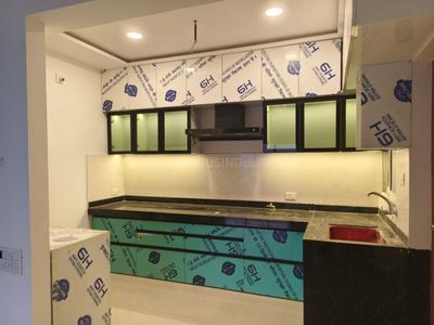 Kitchen Image of 1400 Sq.ft 3 BHK Apartment / Flat for rent in Leverage Greenwoods Harmony Wing A, Besa Nagpur for Rs. 25000