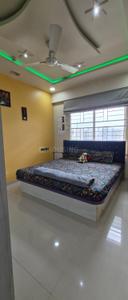 Bedroom Image of 1400 Sq.ft 3 BHK Apartment / Flat for rent in Tathawade Pune for Rs. 50000