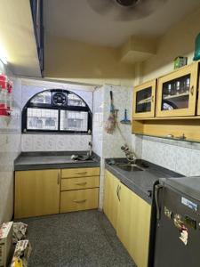 Kitchen Image of 500 Sq.ft 1 RK Apartment / Flat for rent in Andheri East Mumbai for Rs. 42000