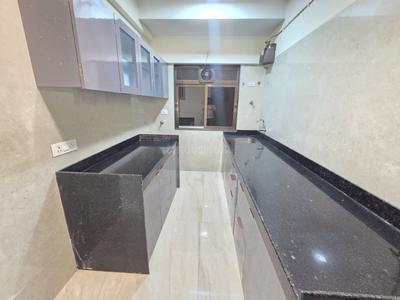 Kitchen Image of 800 Sq.ft 1.5 BHK Apartment / Flat for rent in Venezia Raj Darshan, Andheri East Mumbai for Rs. 65000