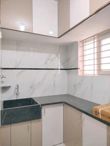 Kitchen Image of 450 Sq.ft 1 BHK Apartment / Flat for rent in Electronic City Bengaluru for Rs. 19000