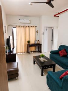Hall Image of 1150 Sq.ft 3 BHK Apartment / Flat for rent in Siddha Eden Lakeville, Baranagar Kolkata for Rs. 30000