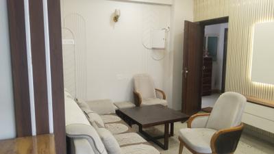 Living Room Image of 1650 Sq.ft 3 BHK Apartment / Flat for rent in Keltech Golf Vista, Crossings Republik Ghaziabad for Rs. 32000