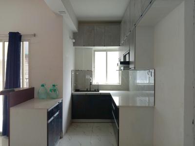 Kitchen Image of 1500 Sq.ft 3 BHK Apartment / Flat for sale in Basu Dream Sunrise, Rajarhat Kolkata for Rs. 6990000