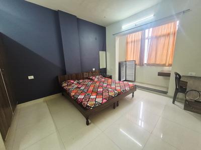 Bedroom Image of 350 Sq.ft 1 RK Apartment / Flat for rent in Vijay Nagar Indore for Rs. 12000