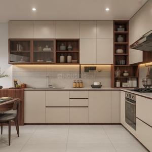 Kitchen Image of 977 Sq.ft 2 BHK Apartment / Flat for sale in Arihant Avanti Phase II, Shilphata Thane for Rs. 6800000