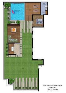 Floor Plan Image of 5911 Sq.ft 5 BHK Apartment / Flat for sale in GMS Road Dehradun for Rs. 59110000