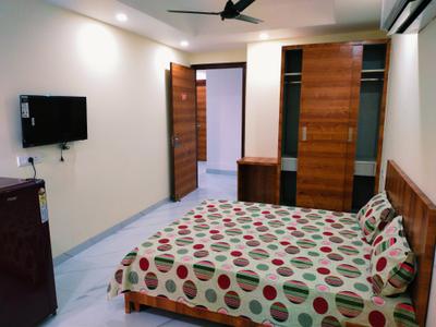 Bedroom Image of 657 Sq.ft 1 RK Apartment / Flat for rent in HUDA Plot Sector 38, Sector 38 Gurgaon for Rs. 20120