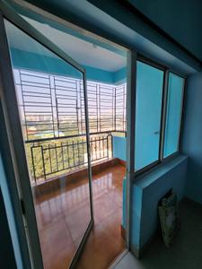 Balcony Image of 900 Sq.ft 2 BHK Apartment / Flat for rent in South City Garden, Behala Kolkata for Rs. 26000