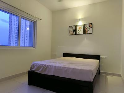 Bedroom Image of 1250 Sq.ft 3 BHK Apartment / Flat for rent in Prestige Jindal City, Anchepalya Bengaluru for Rs. 50000