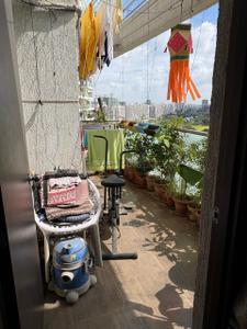 Balcony Image of 2450 Sq.ft 4.5 BHK Apartment / Flat for sale in Pharande Puneville, Punawale Pune for Rs. 26000000