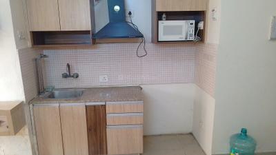Kitchen Image of 485 Sq.ft 1 RK Apartment / Flat for rent in Supertech Ecociti, Sector 137 Noida for Rs. 19800