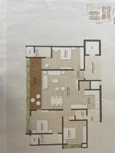 Image of 2709 Sq.ft 3 BHK Apartment / Flat for sale in Kudasan, Gandhinagar for Rs. 10700000