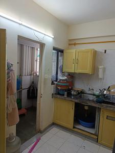Kitchen Image of 1000 Sq.ft 2 BHK Apartment / Flat for sale in Bodakdev Ahmedabad for Rs. 7690000