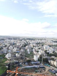 Balcony Image of 2015 Sq.ft 3 BHK Apartment / Flat for rent in Pashmina Waterfront, Battarahalli Bengaluru for Rs. 60000