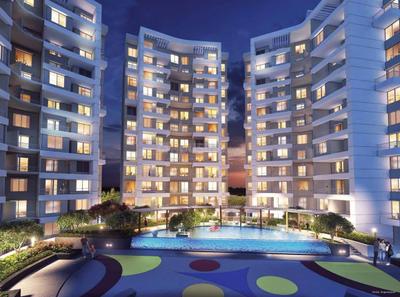 Image of 1342 Sq.ft 3 BHK Apartment / Flat for sale in Rose Gardenia, Kiwale, Pune for Rs. 7100000