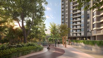 Balcony Image of 1450 Sq.ft 3 BHK Apartment / Flat for sale in Preetam Mangalam Momento, Moshi Pune for Rs. 8690000