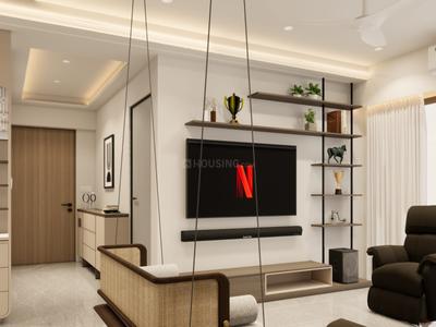 Hall Image of 2061 Sq.ft 3 BHK Apartment / Flat for rent in Adajan Gam Surat for Rs. 50000