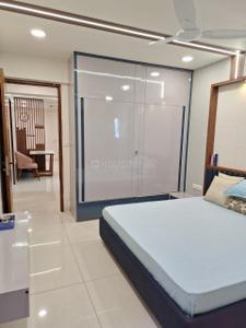 Bedroom Image of 1400 Sq.ft 3 BHK Apartment / Flat for rent in Adani Amogha, Shantigram Ahmedabad for Rs. 55000