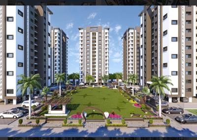 Image of 1738 Sq.ft 3 BHK Apartment / Flat for sale in Jahangirabad, Surat for Rs. 5991000
