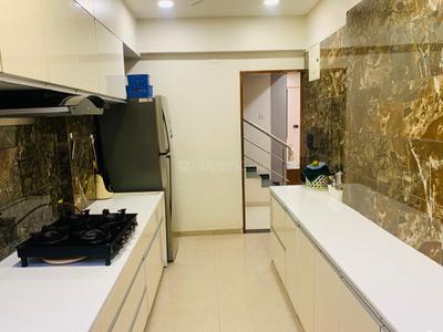 Kitchen Image of 1705 Sq.ft 3 BHK Penthouse for sale in Makarba Ahmedabad for Rs. 21500000