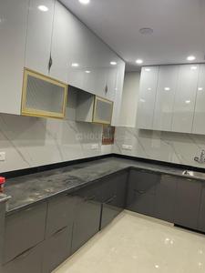 Kitchen Image of 1550 Sq.ft 3 BHK Apartment / Flat for rent in Manu Apartment, Mayur Vihar Phase 1 New Delhi for Rs. 55000