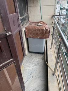 Balcony Image of 620 Sq.ft 2 BHK Builder Floor for rent in Shiva Builders Floor lll, Dwarka Mor New Delhi for Rs. 17000