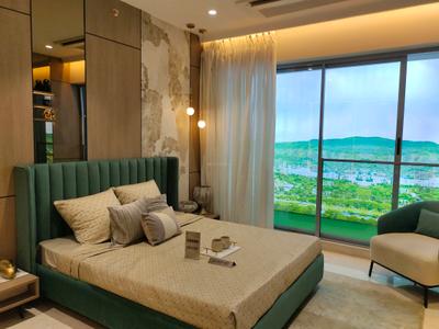 Bedroom Image of 1700 Sq.ft 3 BHK Apartment / Flat for sale in Godrej Eternal Palms, Sanpada Navi Mumbai for Rs. 47000000