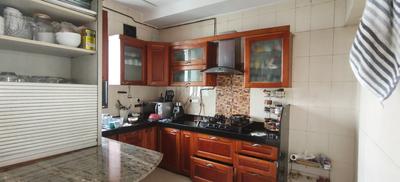 Kitchen Image of 3500 Sq.ft 4 BHK Apartment / Flat for rent in Kesar Harmony, Kharghar Navi Mumbai for Rs. 110000