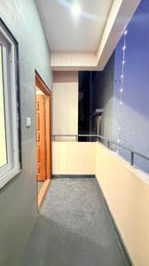 Balcony Image of 750 Sq.ft 1 BHK Builder Floor for rent in Thanisandra Bengaluru for Rs. 18000
