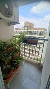 Balcony Image of 1003 Sq.ft 2 BHK Apartment / Flat for rent in Gajra Nandanvan, Indira Nagar Nashik for Rs. 19000